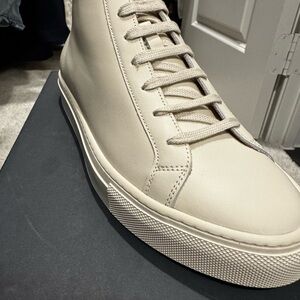 Men's Grey High-Top Sneakers